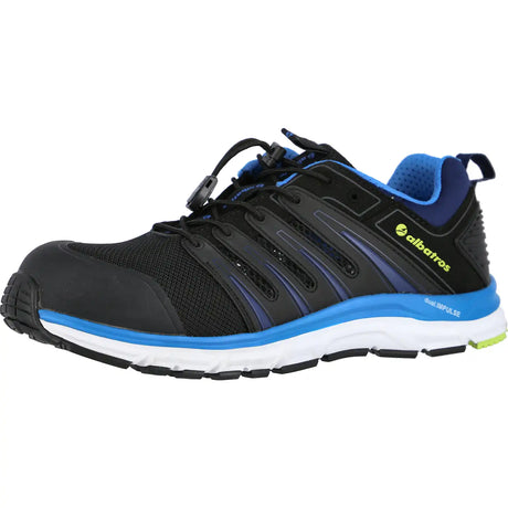 Albatros Breeze Impulse S1P Sicherheitshalbschuhe schwarz – schwarz