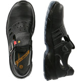 HKS List S1 Sicherheitssandalen schwarz – schwarz