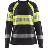 Blåkläder Damen 3494 Multinorm Langarmshirt gelb – gelb