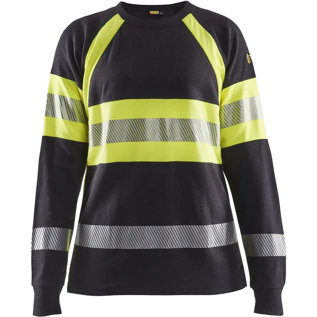 Blåkläder Damen 3494 Multinorm Langarmshirt gelb – gelb