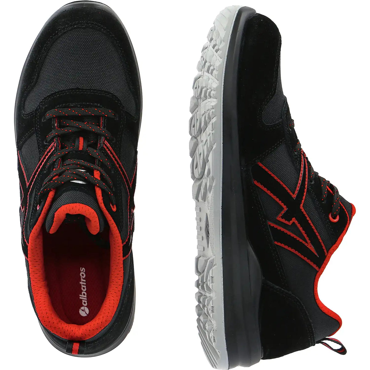 Albatros Clifton LOW S3 Sicherheitshalbschuh schwarz – schwarz