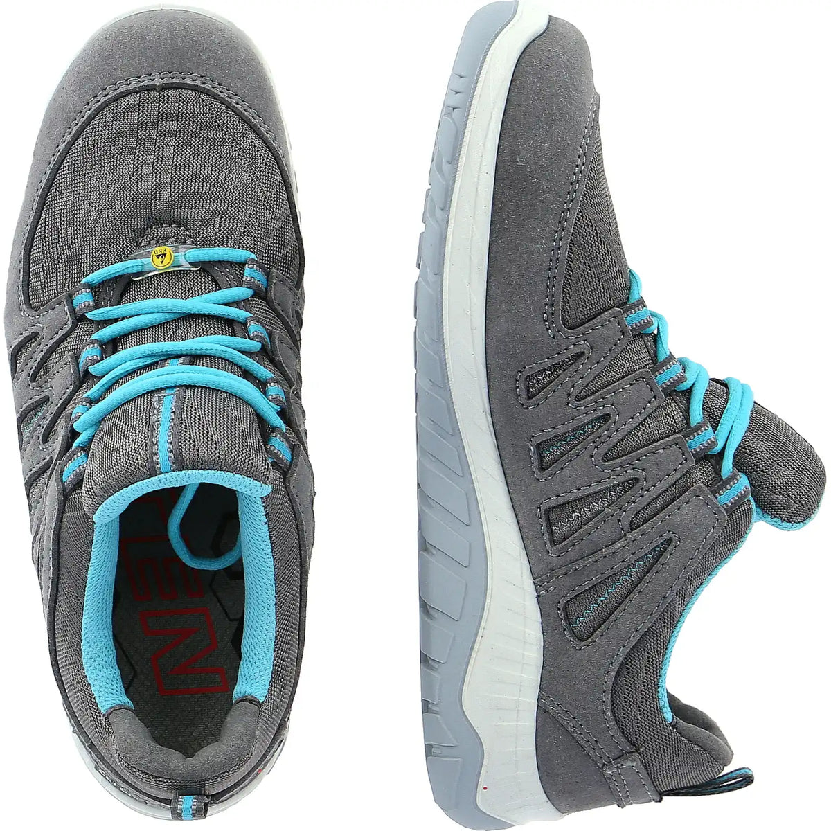 Elten Damen Maddie LOW ESD O1 Berufsschuhe grau – grau