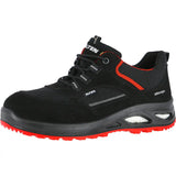 Elten Damen Hannah Xxtl BLACK-RED LOW S3 Halbschuh schwarz – schwarz