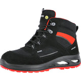 Elten Damen Hannah Xxtl BLACK-RED MID S3 Hochschuh schwarz – schwarz