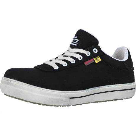Redbrick Damen Lena S3 Sicherheitshalbschuhe schwarz – schwarz