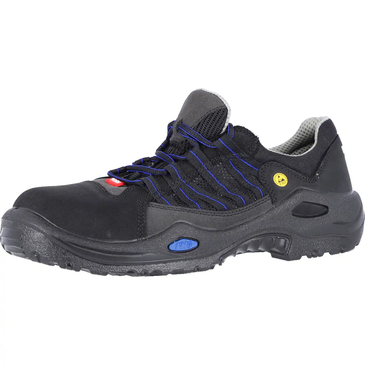 Jalas 1645 E-SPORT S1P Sicherheitshalbschuhe schwarz – schwarz