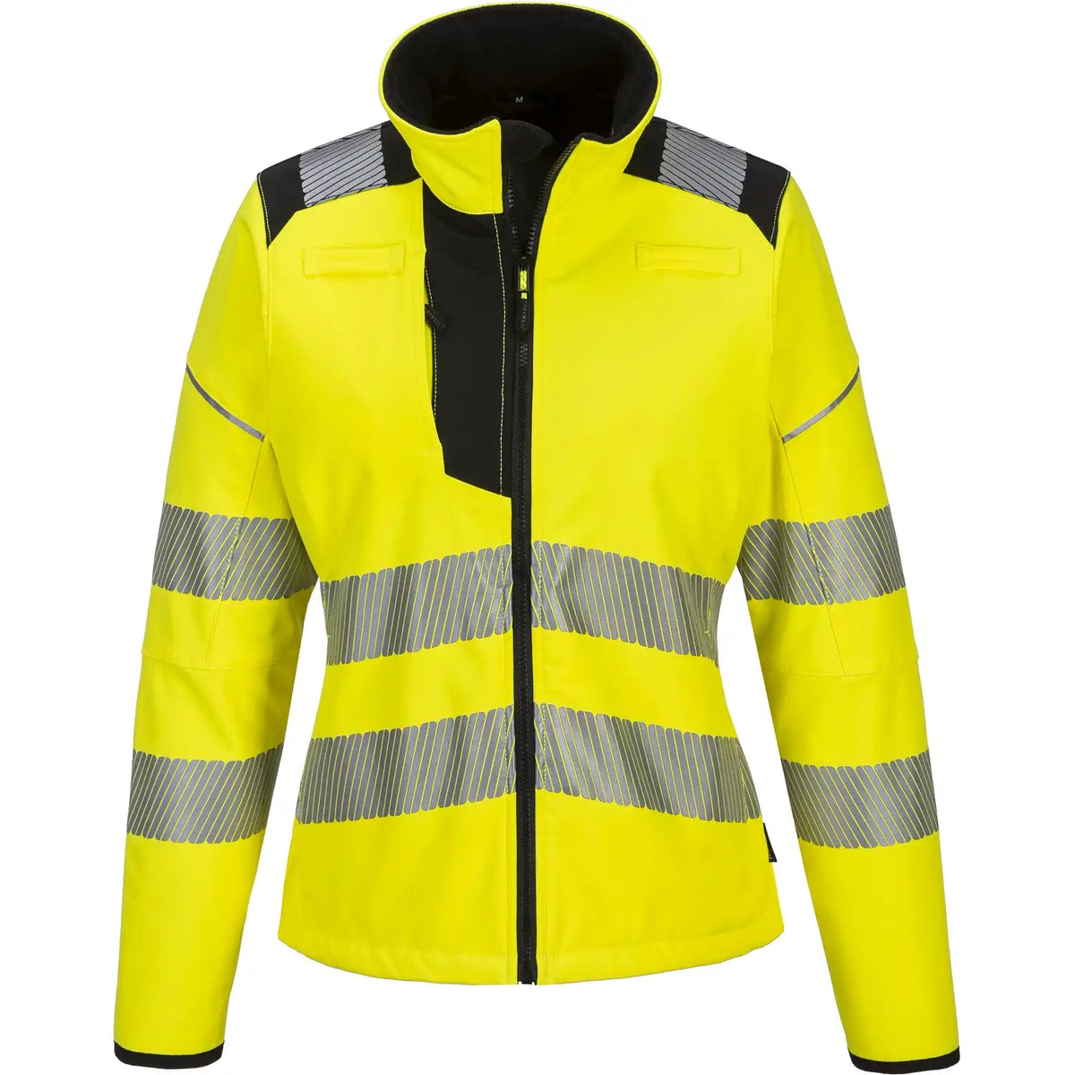 Portwest Damen PW381 Warnschutz Softshelljacke gelb – gelb