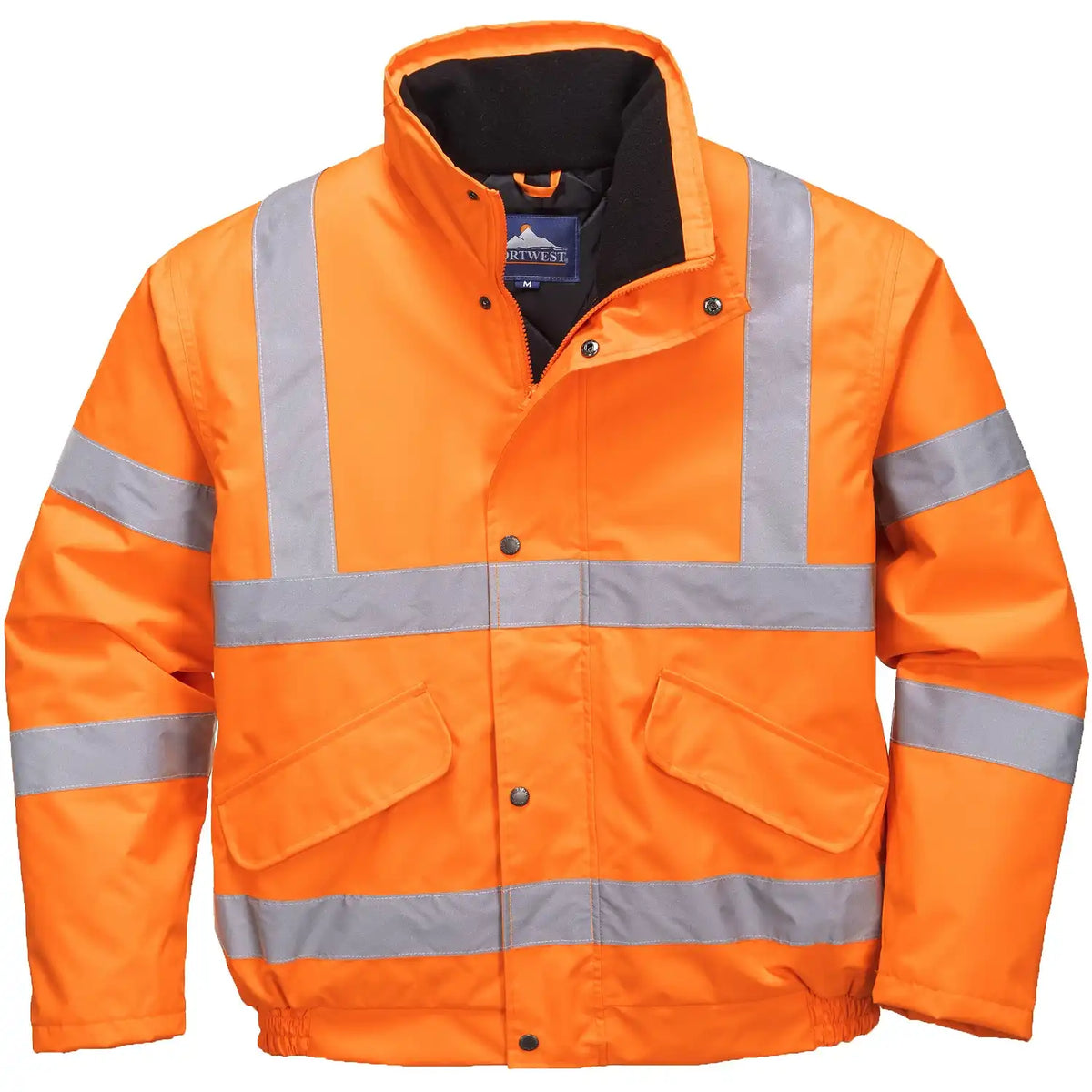 Portwest RT32 Bahn Warnschutz Pilotenjacke orange – orange
