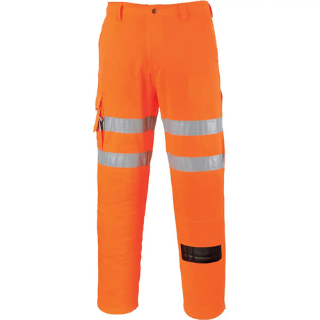 Portwest RT46 Bahn Warnschutz Bundhose orange – orange