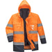 Portwest S162 Lite Warnschutz Regenjacke 3in1 – orange/marine