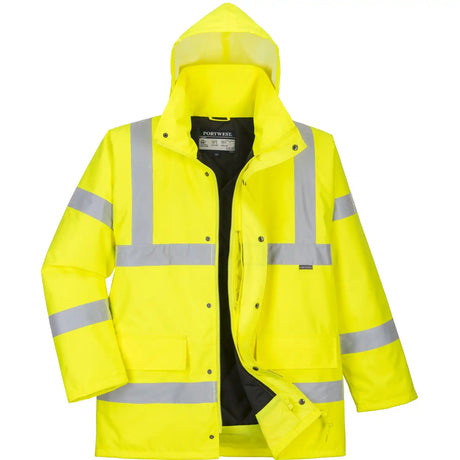 Portwest S461 Warnschutz Winterjacke gelb – gelb
