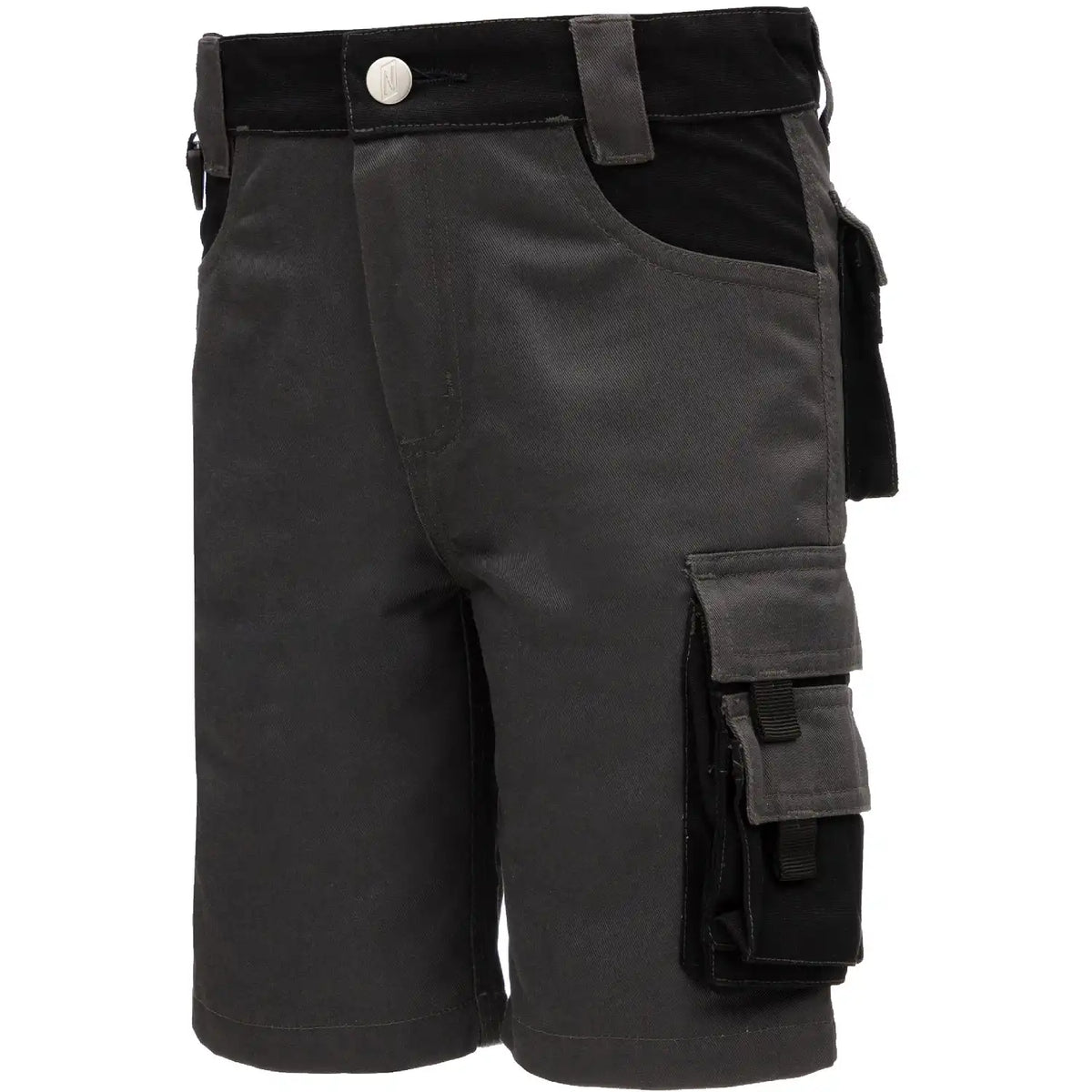 Nitras 7602KIDS Kinder Shorts grau – grau