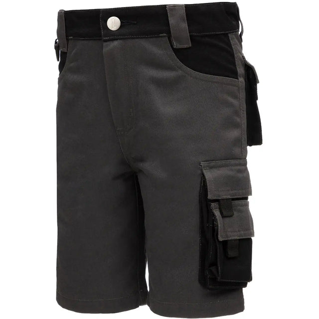 Nitras 7602KIDS Kinder Shorts grau – grau