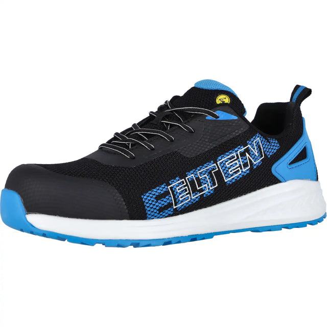 Elten Batis BL.BLUE ESD S1P Sicherheitshalbschuh blau – blau