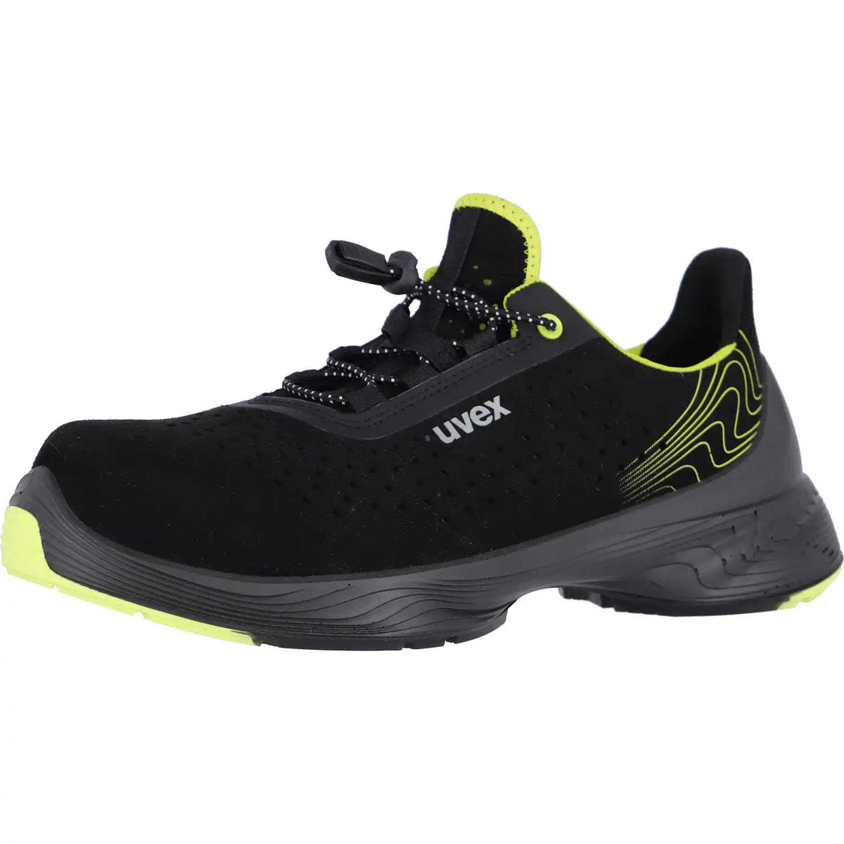 Uvex 6843/7 S1 Sicherheitshalbschuhe – schwarz