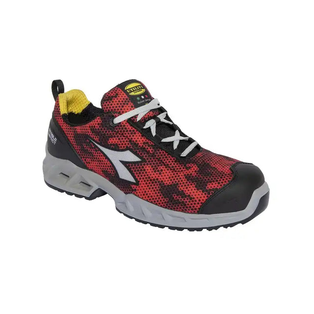 Diadora Shark Stable Impact LOW S1P Halbschuh rot – rot
