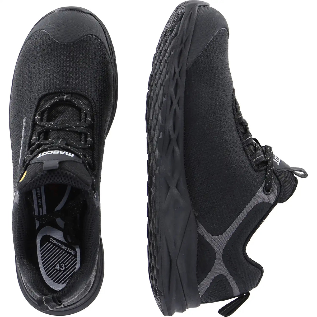 Mascot F0271-909 SB Sicherheitshalbschuhe schwarz – schwarz
