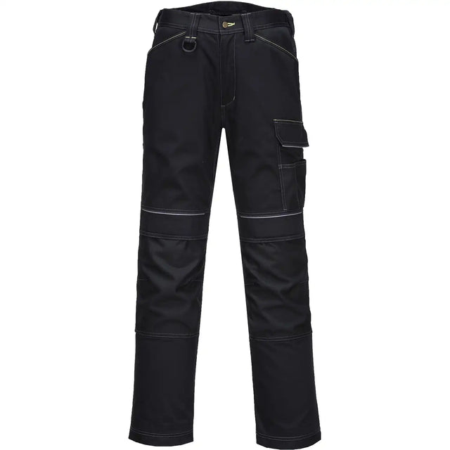 Portwest Damen PW380 PW3 Stretch Bundhose schwarz – schwarz