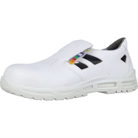 Elten Brice AIR LOW S1P Sicherheitshalbschuh weiß – weiß