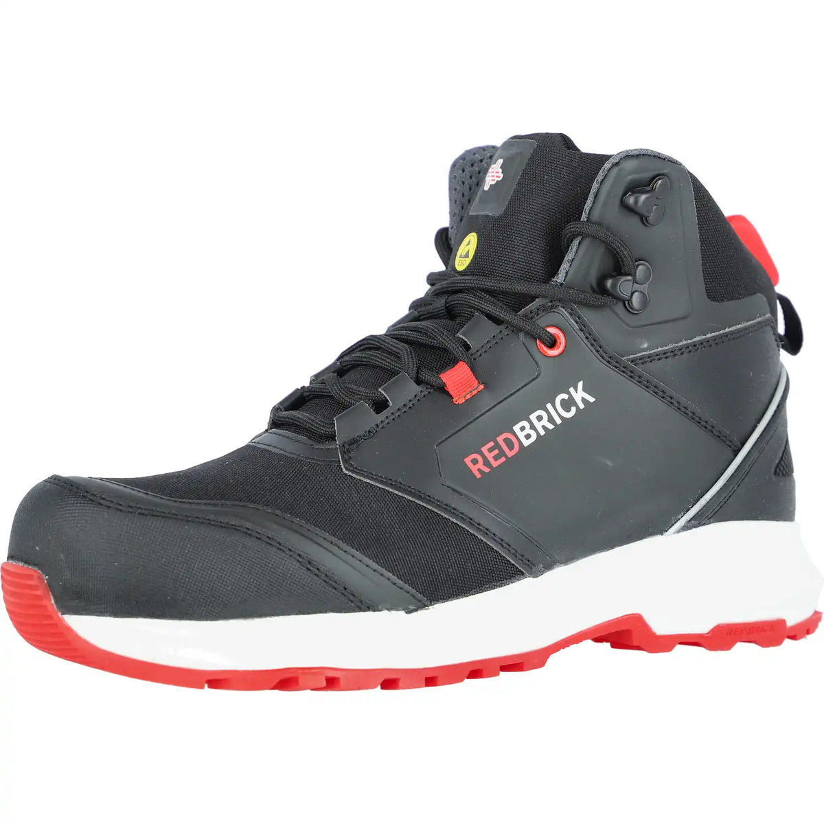 Redbrick Pulse High S3 Sicherheitshochschuhe schwarz – schwarz