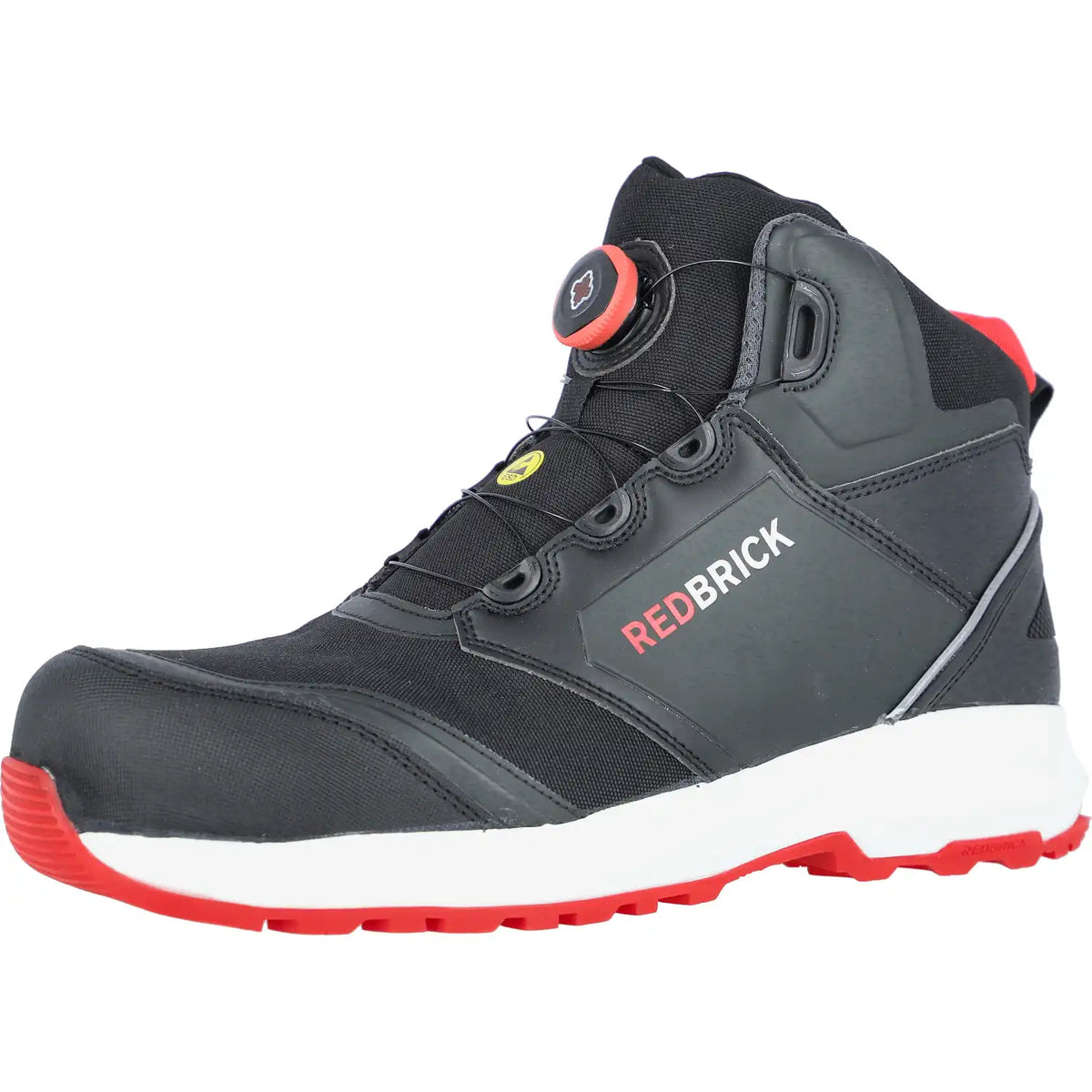 Redbrick Pulse Speed Lace High S3 Hochschuhe schwarz – schwarz