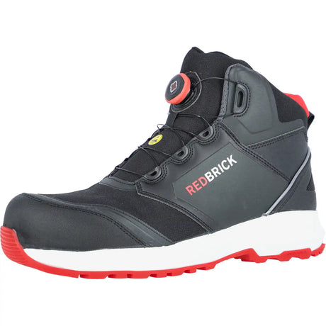 Redbrick Pulse Speed Lace High S3 Hochschuhe schwarz – schwarz