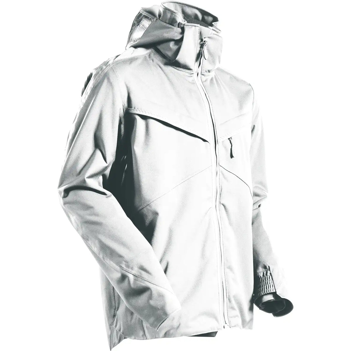 Mascot 22001-657 Customized Hardshell-Regenjacke – weiß