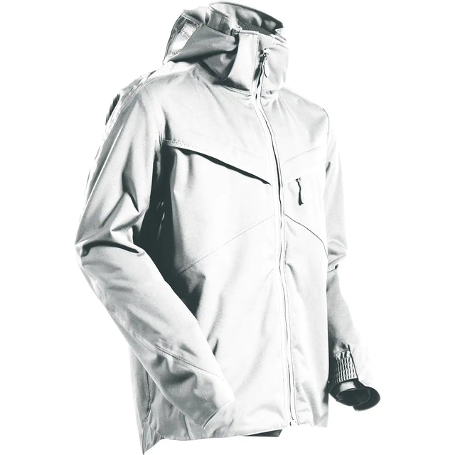 Mascot 22001-657 Customized Hardshell-Regenjacke – weiß