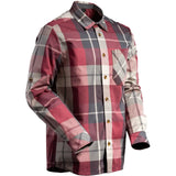 Mascot 22904-446 Customized Flanellhemd – bordeaux-kariert