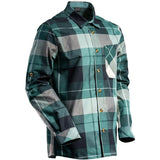 Mascot 22904-446 Customized Flanellhemd – waldgrün-kariert