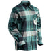 Mascot 22904-446 Customized Flanellhemd – waldgrün-kariert