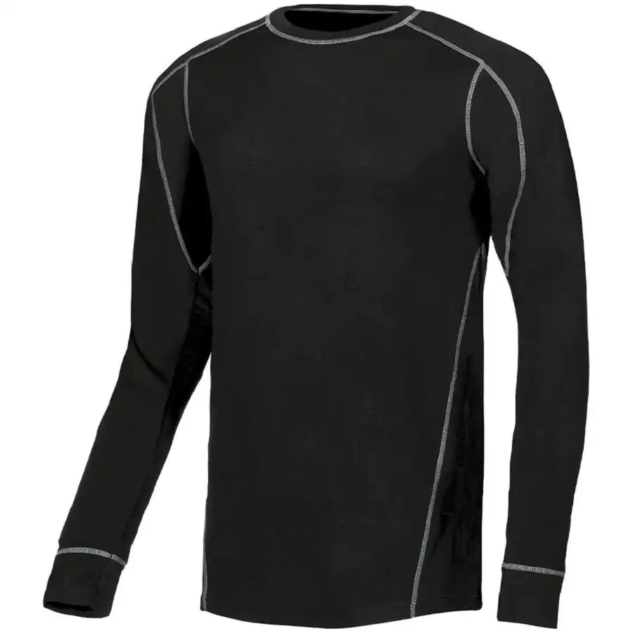 U-Power Alpin Funktionsunterhemd langarm schwarz – schwarz