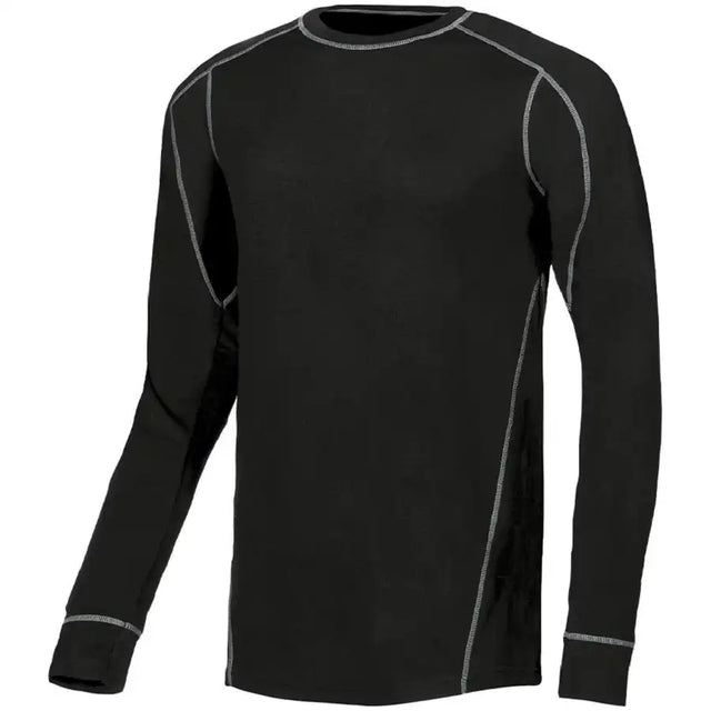 U-Power Alpin Funktionsunterhemd langarm schwarz – schwarz