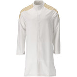 Mascot 20154-511 Food&Care Stretch Arbeitsmantel – weiß/currygelb