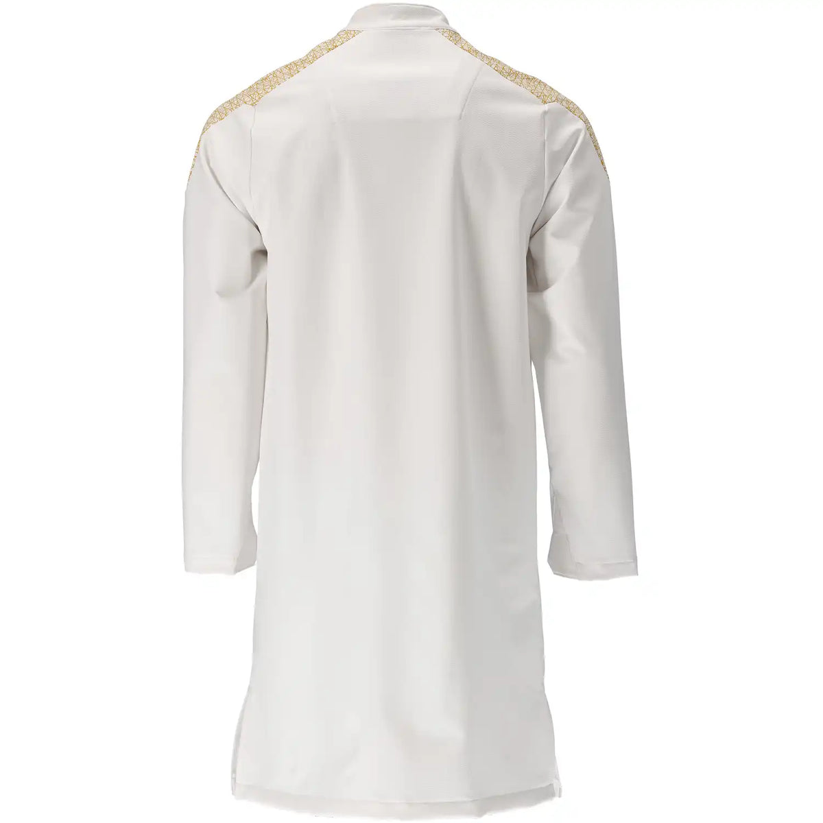 Mascot 20154-511 Food&Care Stretch Arbeitsmantel – weiß/currygelb