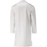 Mascot 20154-511 Food&Care Stretch Arbeitsmantel – weiß/azurblau