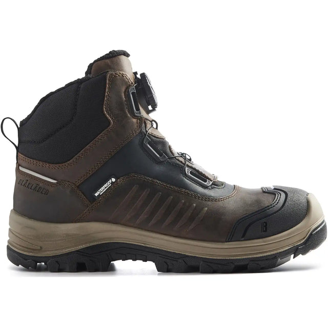 Blåkläder 2492 S3 Winter Sicherheitshochschuhe braun – braun