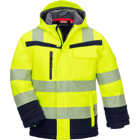 Nitras Motion TEX Kids Kinder Winter Hi-Viz-Jacke gelb – gelb