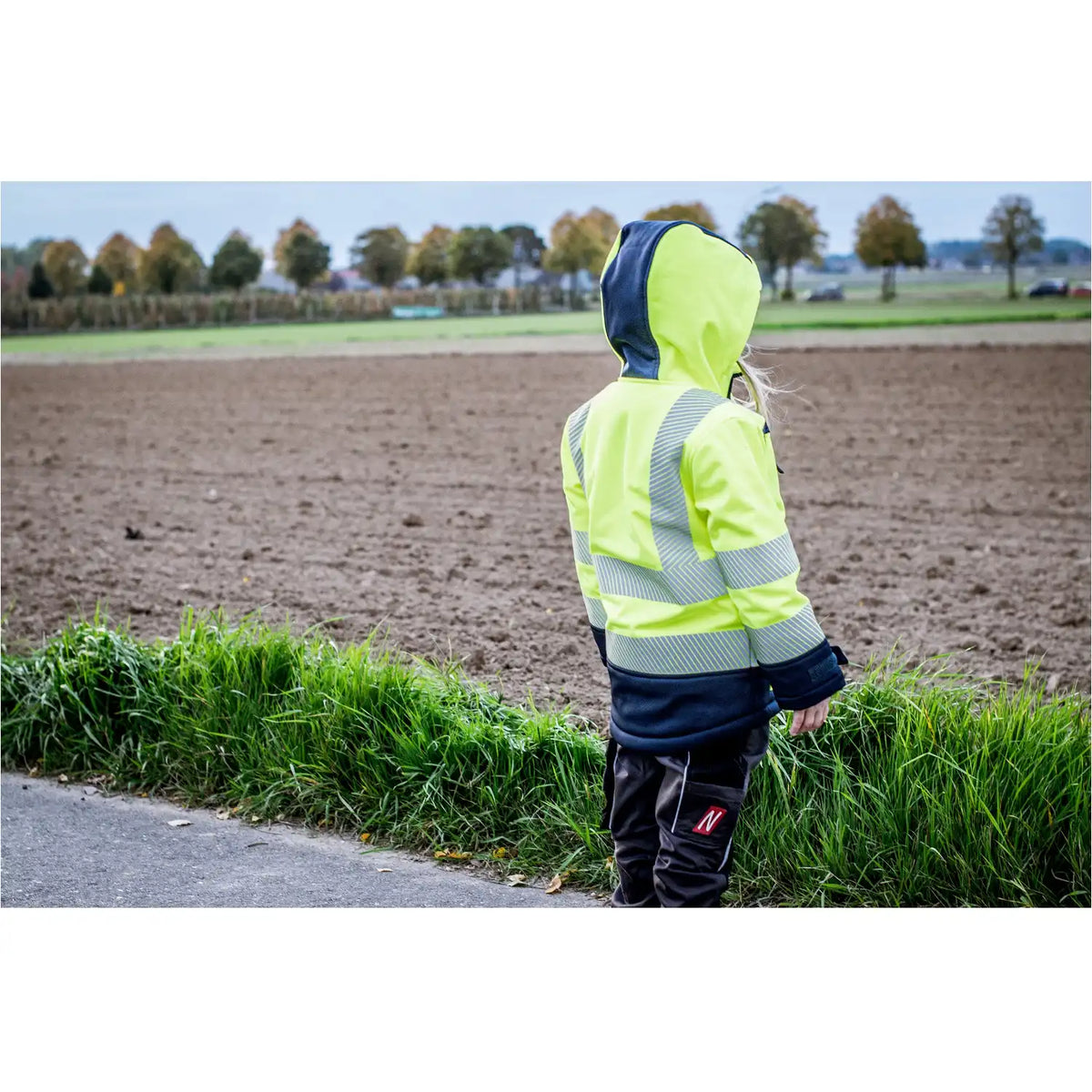 Nitras Motion TEX Kids Kinder Winter Hi-Viz-Jacke gelb – gelb