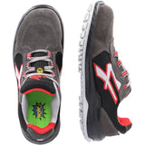 U-Power Demon S1P Sicherheitshalbschuhe schwarz – schwarz