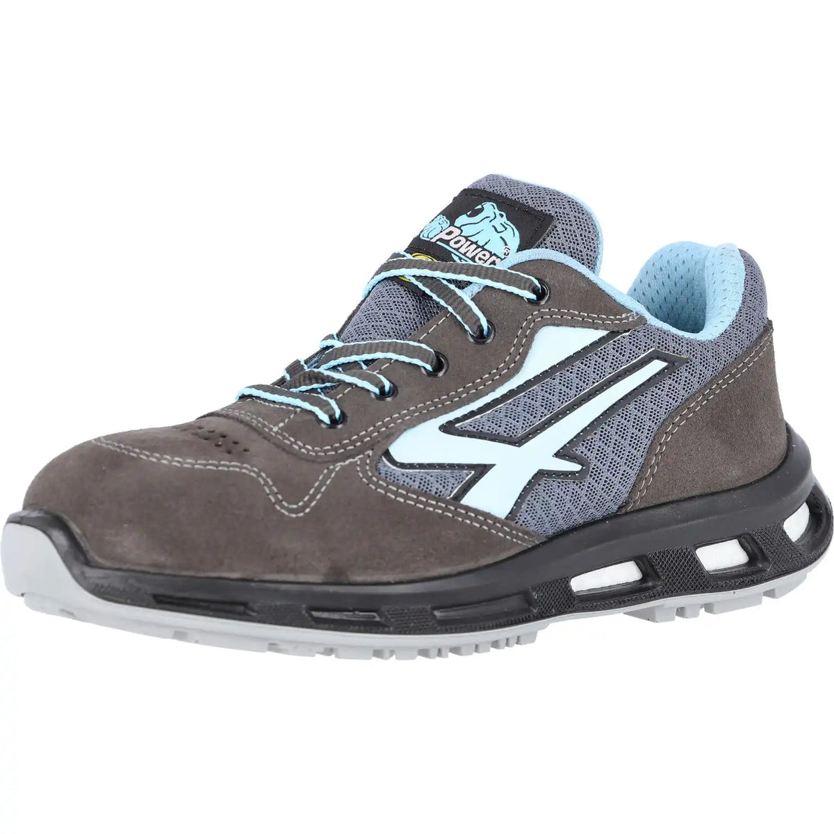 U-Power Damen Lolly S1P Sicherheitshalbschuhe blau – blau