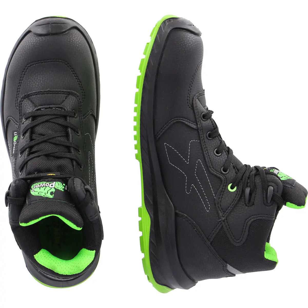 U-Power Niagara S3 Sicherheitshochschuhe grau – grau
