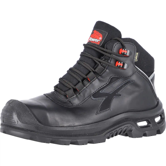 U-Power Legend Gore TEX S3 Sicherheitshochschuhe schwarz – schwarz