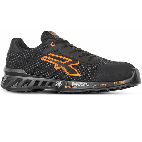 U-Power Peter Leve S3 Sicherheitshalbschuh rot – schwarz