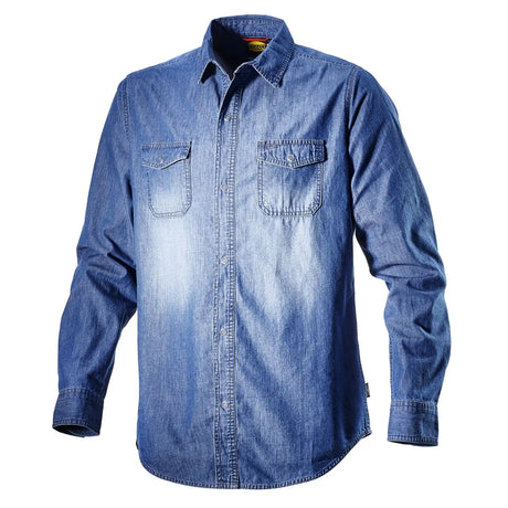 Diadora Denim Jeanshemd – blau