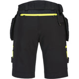 Portwest DX444 DX4 Stretch Handwerkershorts schwarz – schwarz
