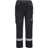 Portwest FR402 WX3 FR Multinorm Bundhose schwarz – schwarz