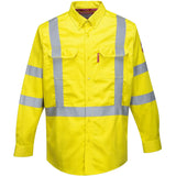 Portwest FR95 Bizflame Multinorm Hemd gelb – gelb
