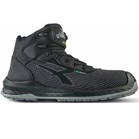 U-Power Land S3 Sicherheitshochschuhe grün – schwarz