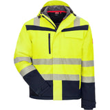 Nitras Warnschutz Winter Softshellj Motion TEX VIZ – gelb/marine